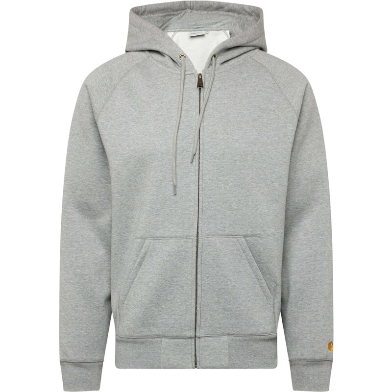 Carhartt WIP Tepláková bunda Chase sivá 56866237
