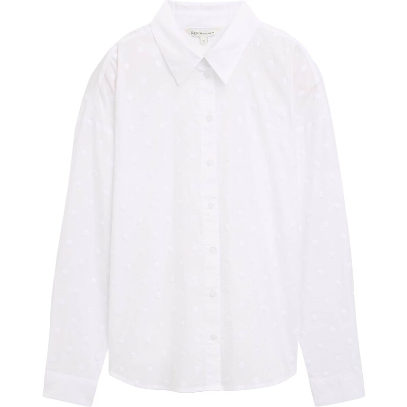 TOM TAILOR DENIM Blúzka biela 62750785