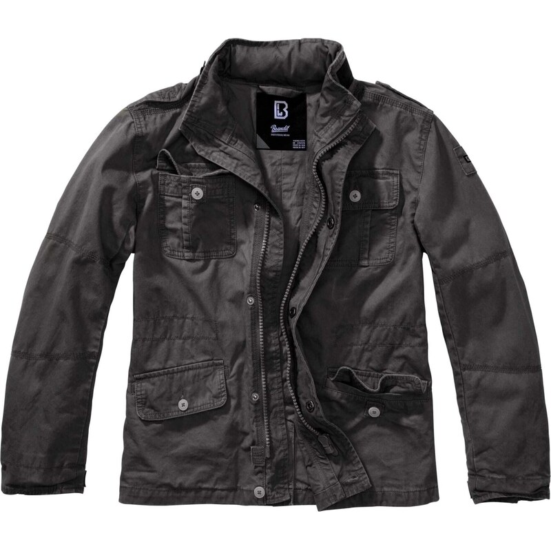 Brandit Prechodná bunda Britannia čierna 56865253