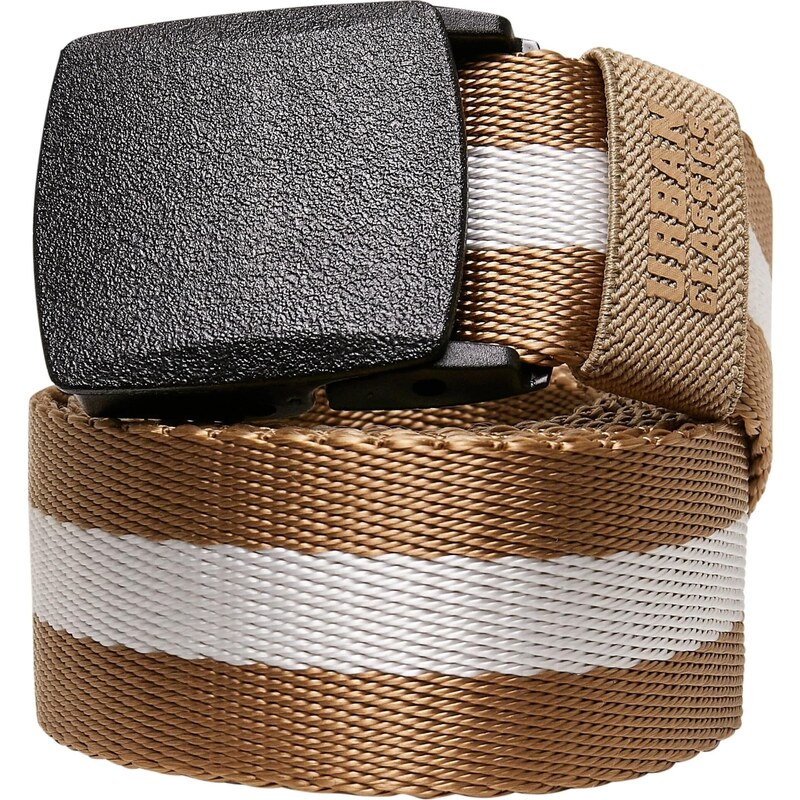 Urban Classics Opasky farba ťavej srsti / šedobiela 56865250