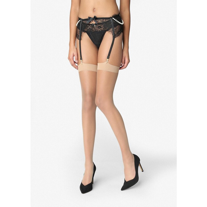 Pančuchy na podväzkový pás LUX LINE COCO AIR 5 DEN Marilyn 67581313