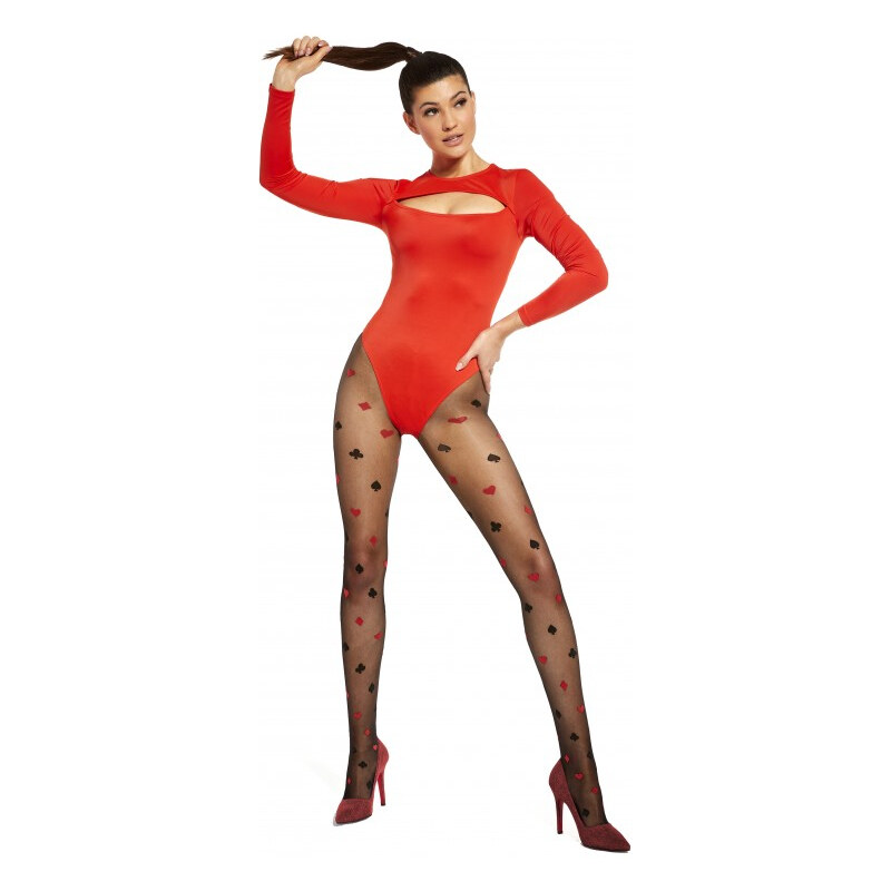 Dámske štýlové pančuchy CARDS 20 DEN Adrian 67581437