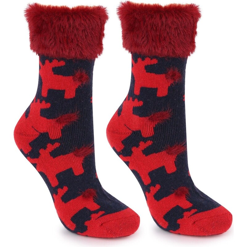 Dámske teplé ponožky s kožušinkou SOBY TERRY R38 Marilyn 67581682