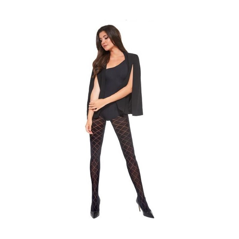 Dámske pančuchy s efektným vzorom MEGAN 40 DEN Adrian 67581807