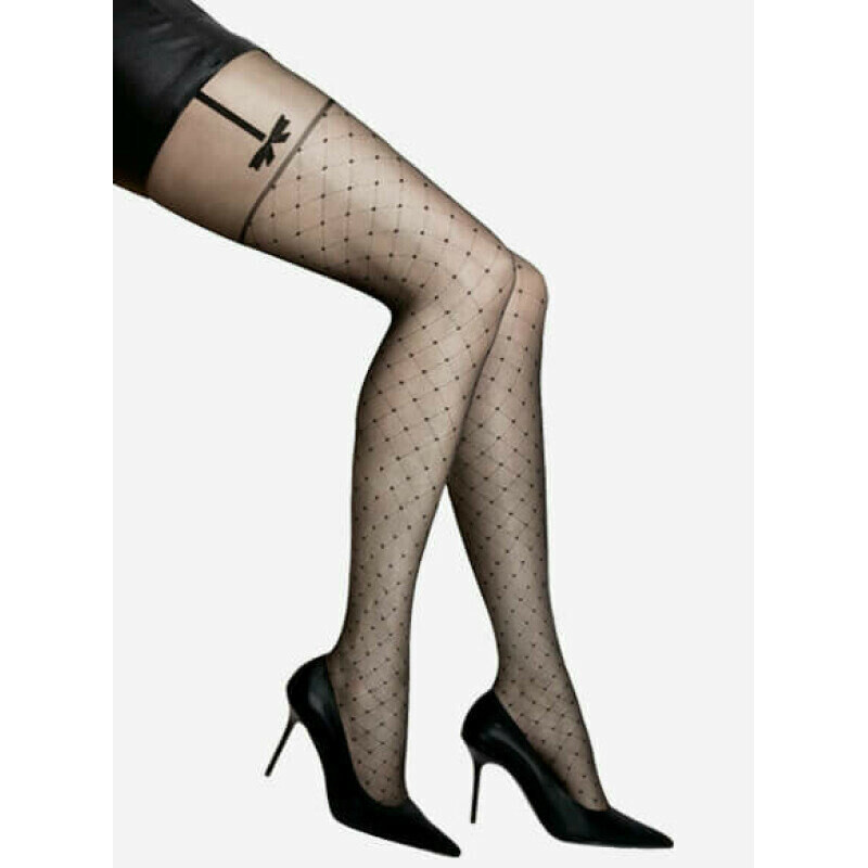 Pančuchy s originálnym vzorom PIACERE 20 DEN Lores 67581937