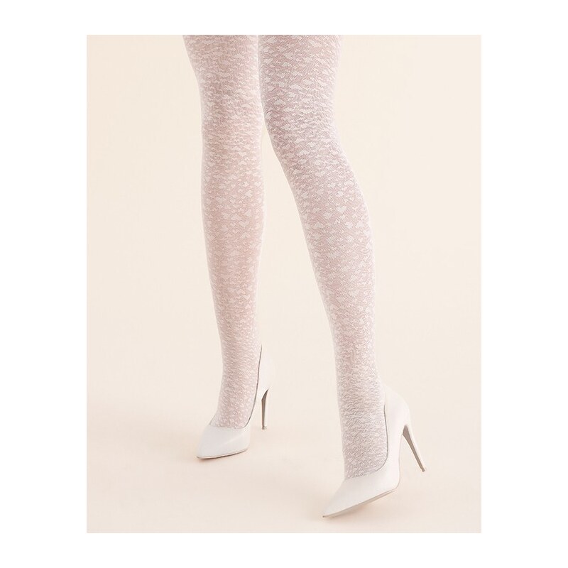 Pančuchové nohavice so srdiečkami LOVERS 313 60 DEN Gabriella 67582064