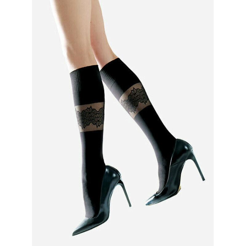 Čierne podkolienky CONSTANZA 60 DEN Lores 67582268