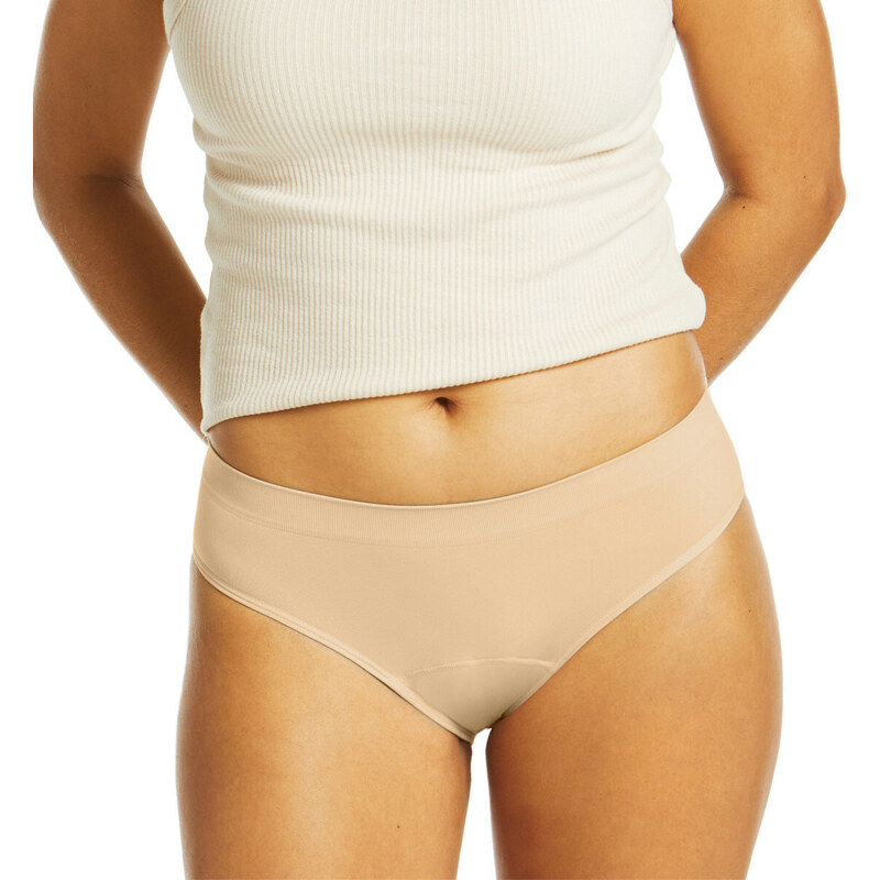 Menštruačné nohavičky Love Luna Seamfree Bikini Nude (LOVE019N) 58165593