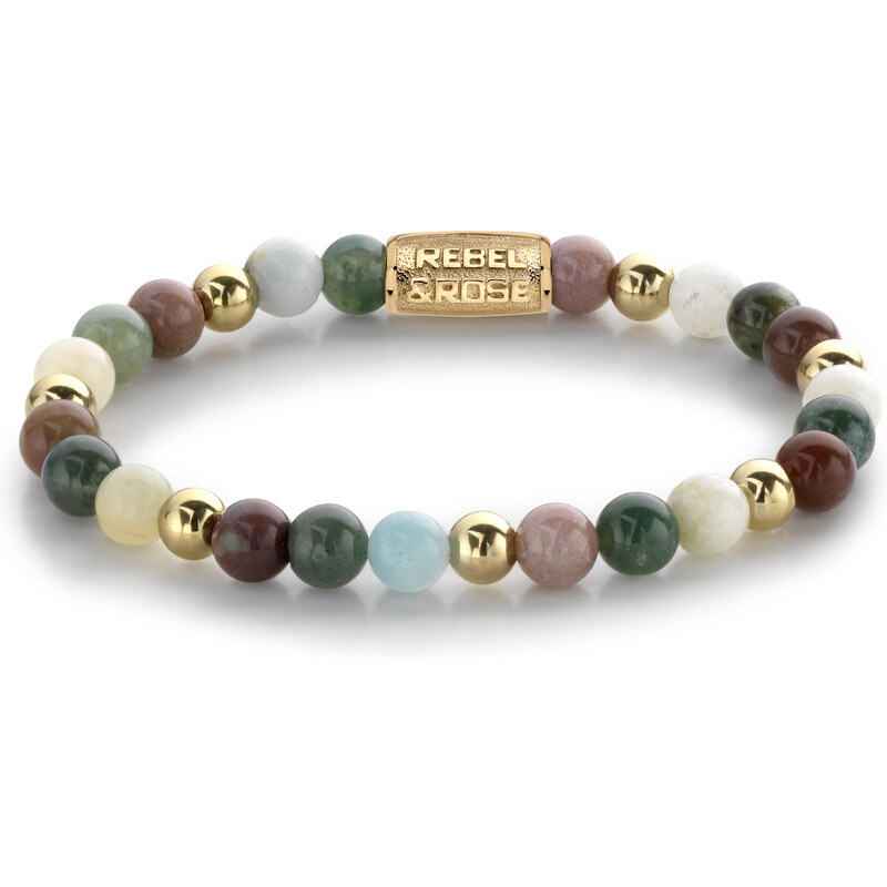 Dámsky guličkový náramok Rebel & Rose, Spring Shine, 6 mm 64843726