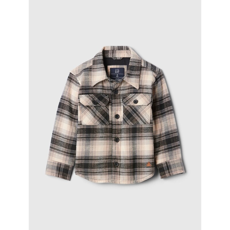 GAP Baby flannel shirt jacket - Boys 57166420