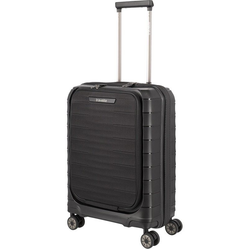 Kabínový kufor Travelite MoobyFront pocket Black 56887211