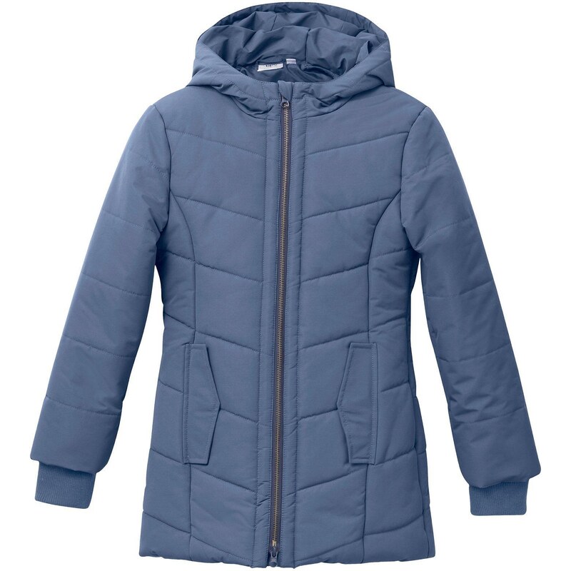 bonprix Parka bunda, zimná, s kapucňou, odpudzuje vodu, farba modrá 44793220