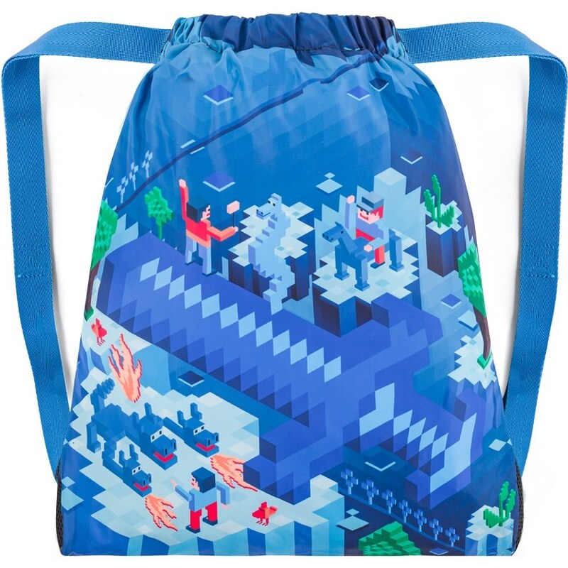 Bagmaster VRECKO ALFA 21 B školské na prezuvky / telocvik - kostičky 32077991