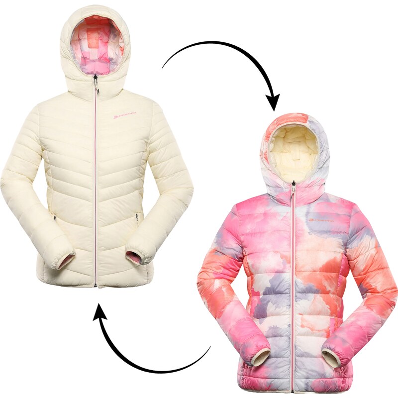 ALPINE PRO - EROMA DÁMSKA OBOJSTRANNÁ BUNDA HI-THERM 57313388