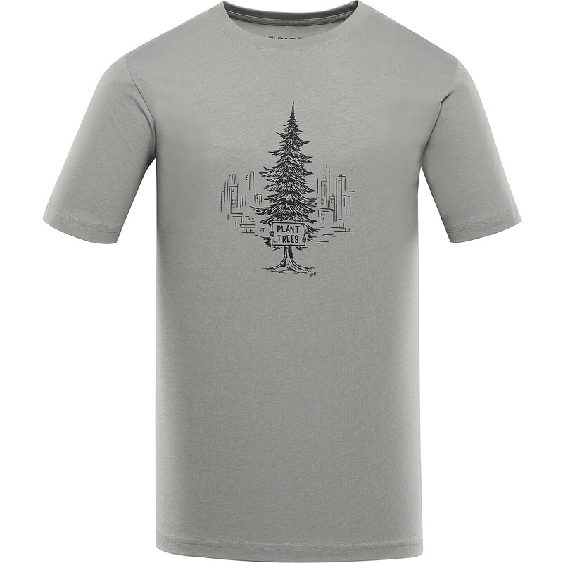 ALPINE PRO - EKK PÁNSKE TRIČKO Z ORGANICKEJ BAVLNY 56908417