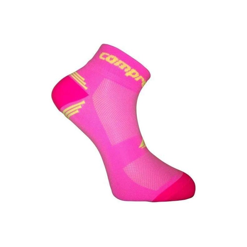 CSX-BIKE SWEET funkční ponožky COMPRESSOX růžová/žltá 43-46 1 kus 1 56919804