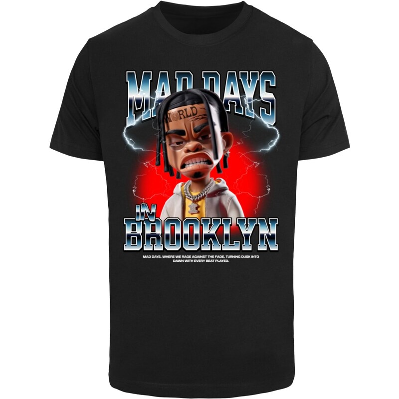Mister Tee Mens T-shirt Mad Days black 56934590