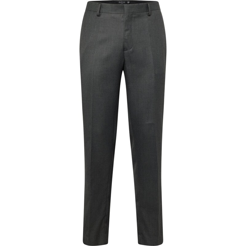 BURTON MENSWEAR LONDON Nohavice s pukmi antracitová 66171682