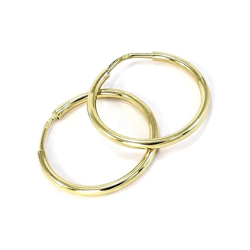 Zlaté náušnice Glare 346 63788402