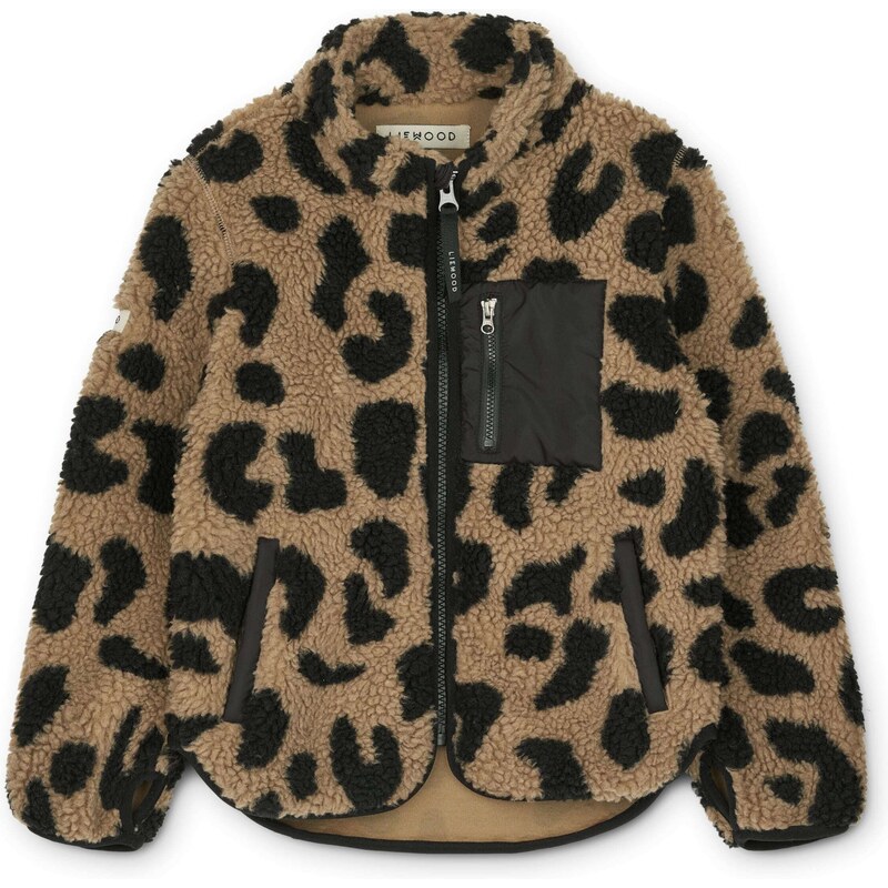 Liewood Prechodná bunda Nolan karamelová / čierna 66307426