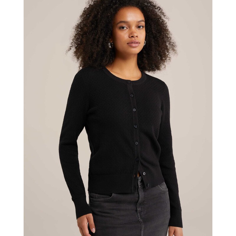 WE Fashion Kardigán čierna 57017713