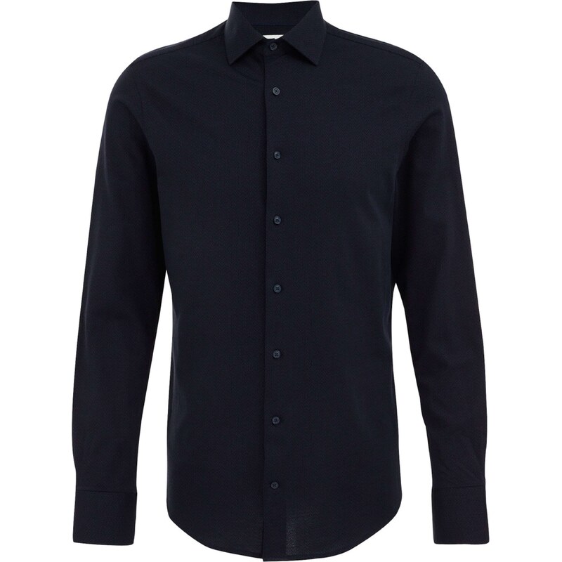 WE Fashion Biznis košeľa námornícka modrá 56955041