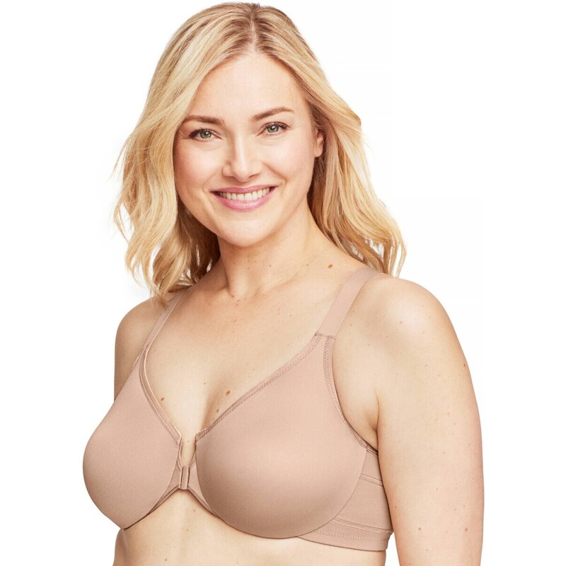 Spevňujúca podprsenka WonderWire Glamorise so zapínaním vpredu, s 56966592