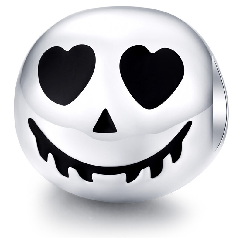 Royal Fashion strieborný prívesok Duch smajlík 57487605