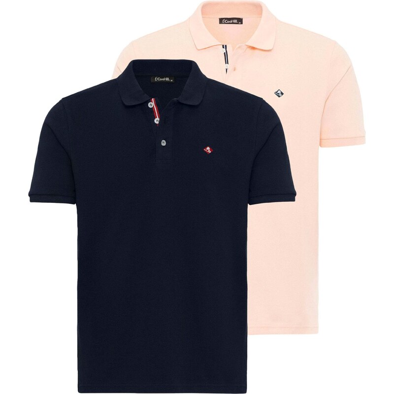 Cool Hill Tričko námornícka modrá / broskyňová 57018279