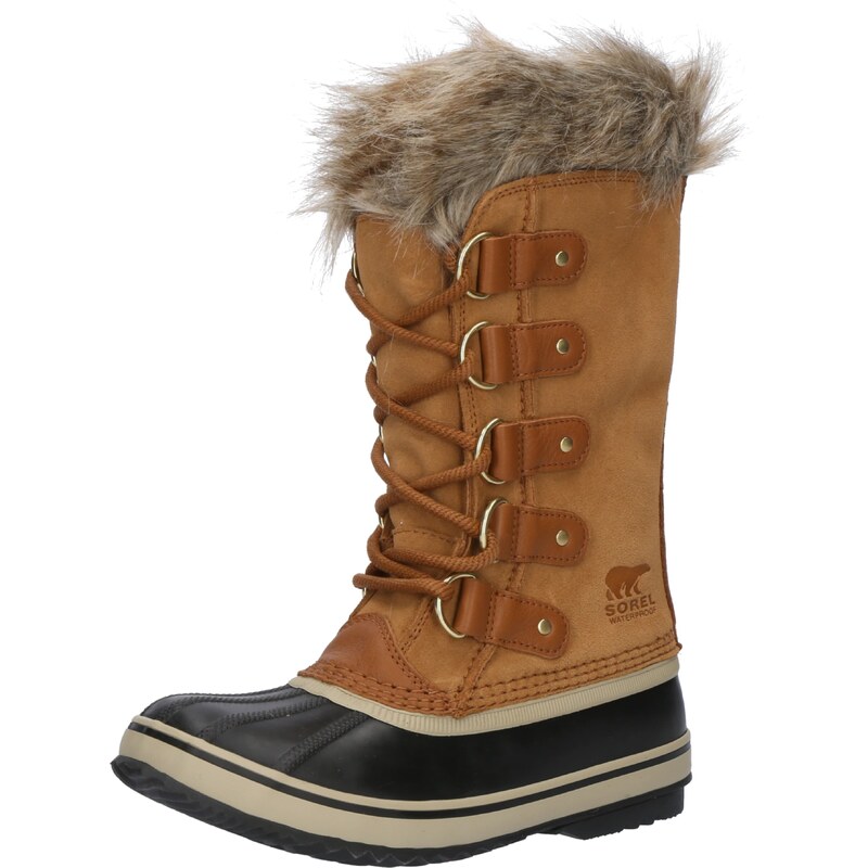 SOREL Snehule JOAN OF ARCTIC pueblo / hnedá melírovaná / čierna 63147022