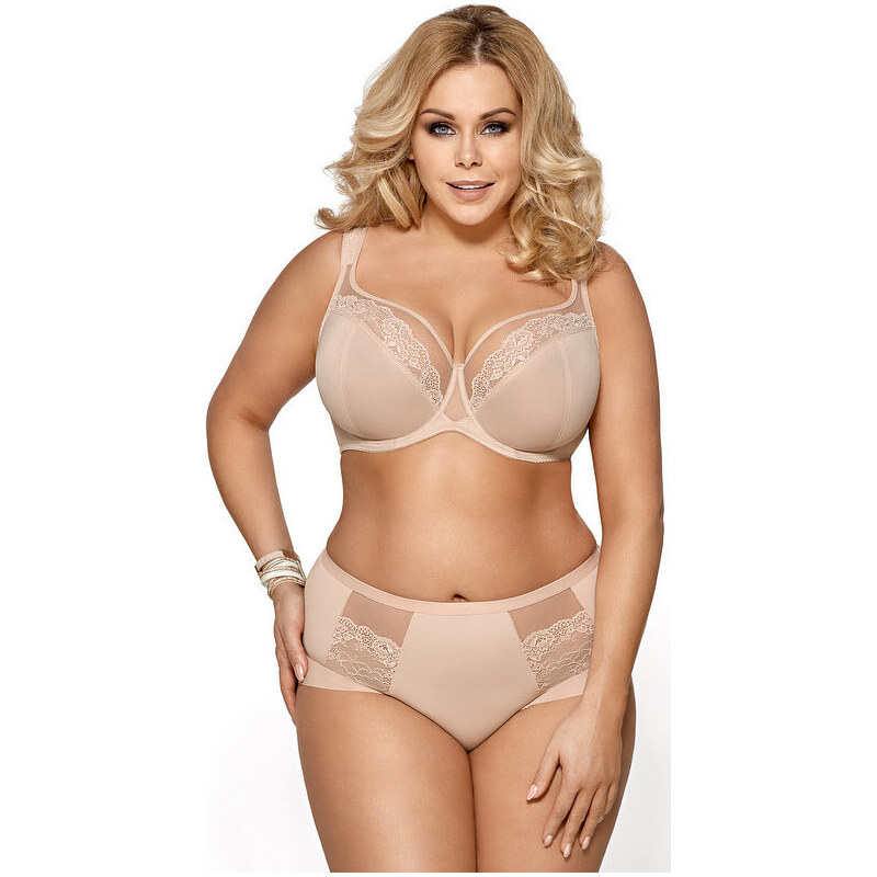 Mäkká čipková podprsenka Gorsenia Luisse K 441 Luisse 57012524