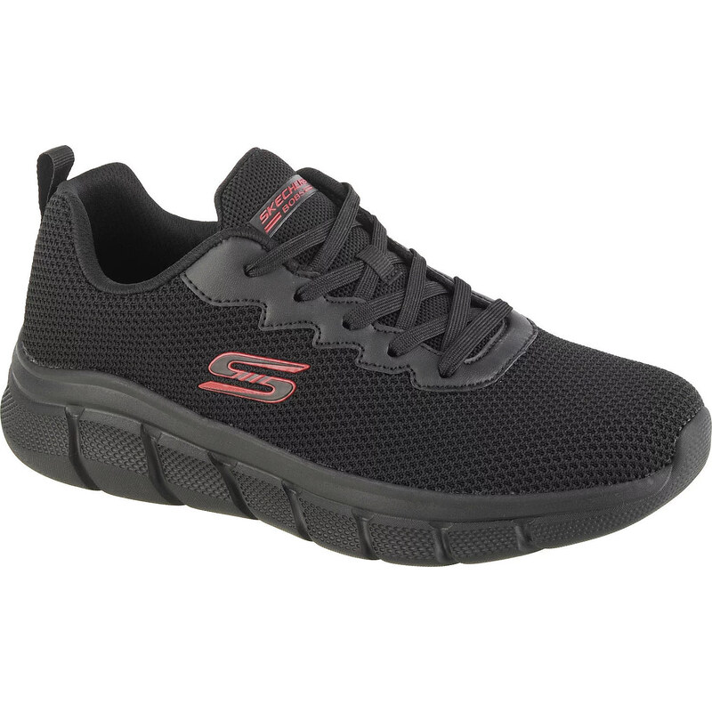 Čierne ľahké tenisky Skechers Bobs B Flex - Chill Edge 118106-BBK 57012520