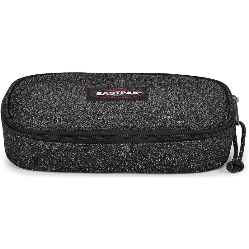 EASTPAK Puzdro Oval Single čierna melírovaná 65644055