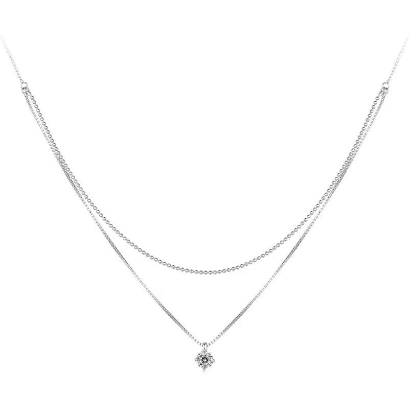 Dámsky strieborný náhrdelník MADINA 57022145