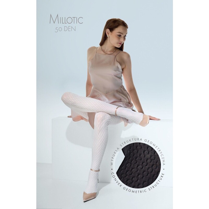 Pančuchové nohavice Knittex Millotic 3D 50 den 62986769