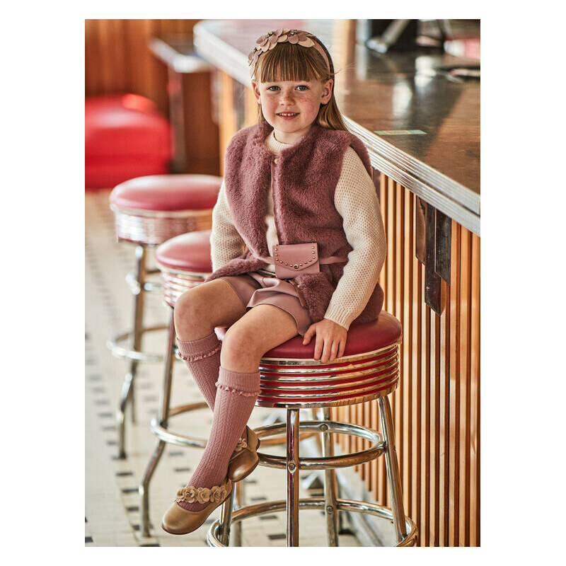 Šortky z imitácie kože Mayoral 57038603