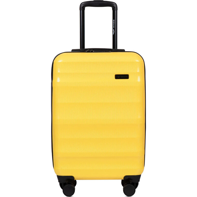 Žltý cestovný kufor WINGS VULTURE veľ. S PC17268, Cabin suitcase Wings 57955969