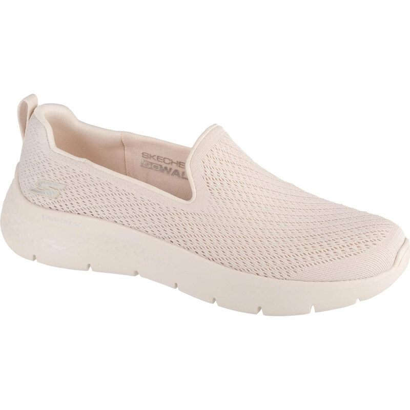 Púdrové dámske slip-on tenisky Skechers Go Walk Flex - Ocean Sunset 57040882