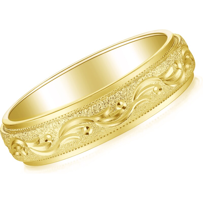 Olivie Snubný strieborný prsteň TOKIO GOLD 9047 57064836