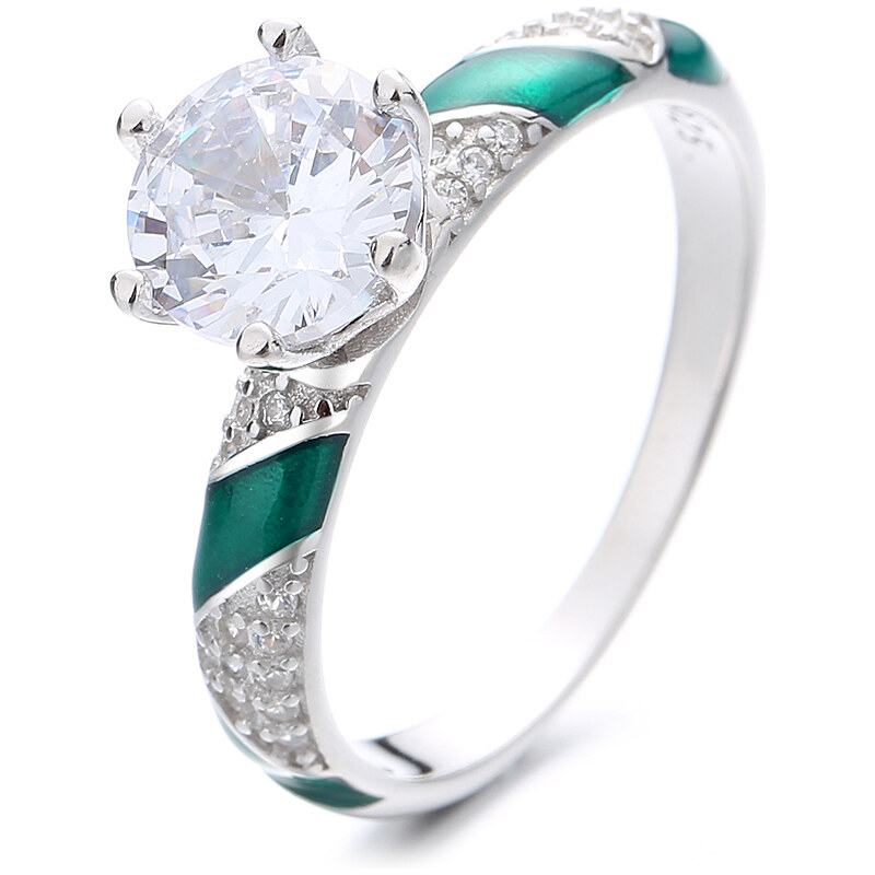 MAJYA Strieborný prsteň LEONA 11073/6 64582062