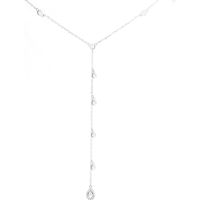 MAJYA Strieborný prívesok s retiazkou TYRA 11077 64582066