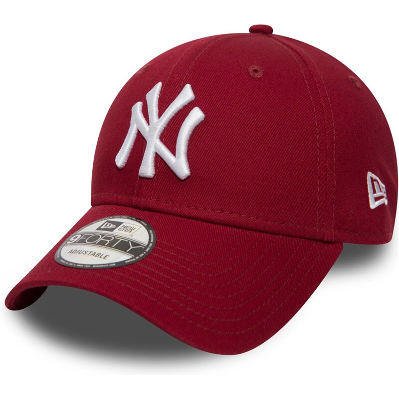 NEW ERA Čiapka Forty New York Yankees tmavočervená / biela 54440709