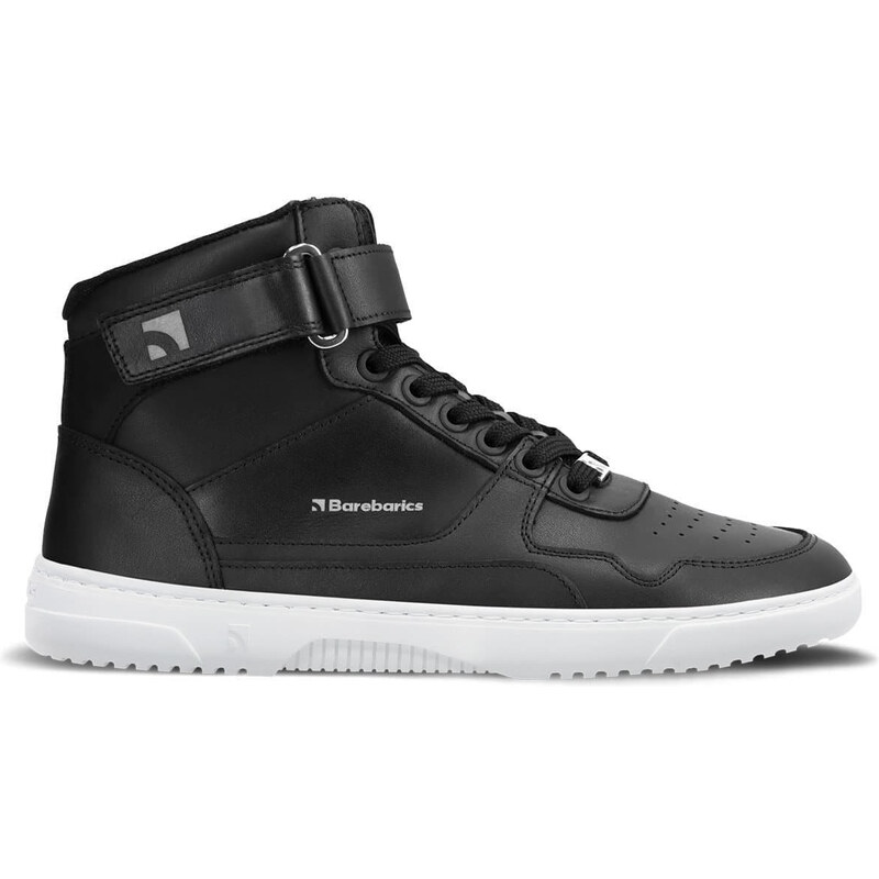 Barebarics Zing High Top Black & White Leather 64822463