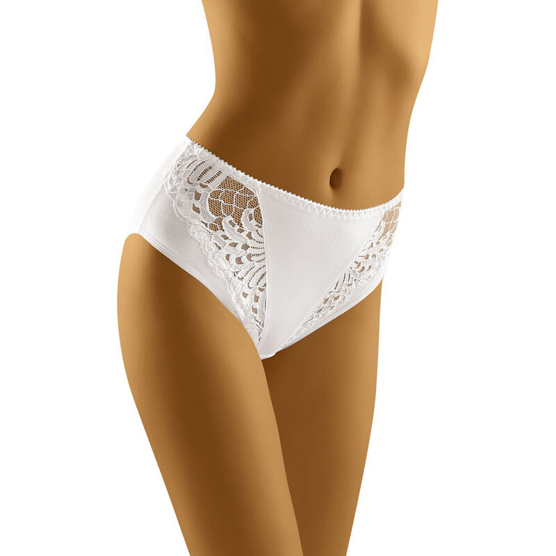 Wol-Bar Bavlnené nohavičky organická bavlna Eco-Ga biele, Farba biela 20150990