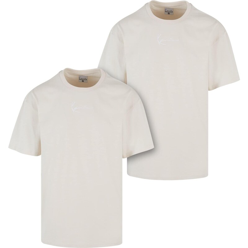 Karl Kani Tričko tmelová / šedobiela 57075477