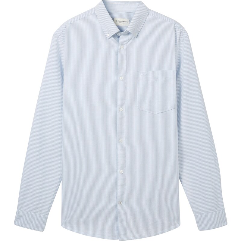 TOM TAILOR Košeľa svetlomodrá / biela 61983778