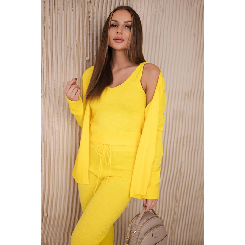 Kesi Dámsky komplet Bessie - sveter + tielko + nohavice 64235547