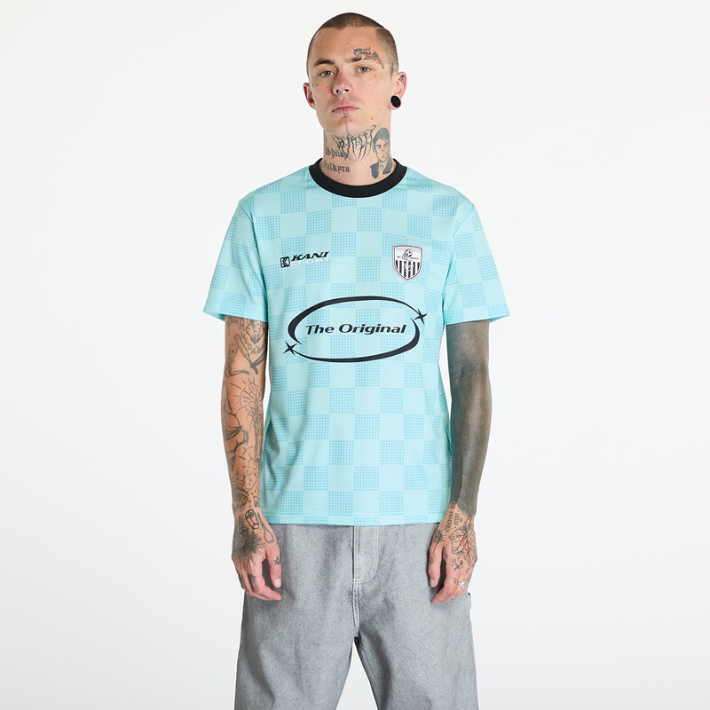 Tričko Karl Kani OG Sport Star Check Trikot Light Blue/ Black S 57079883