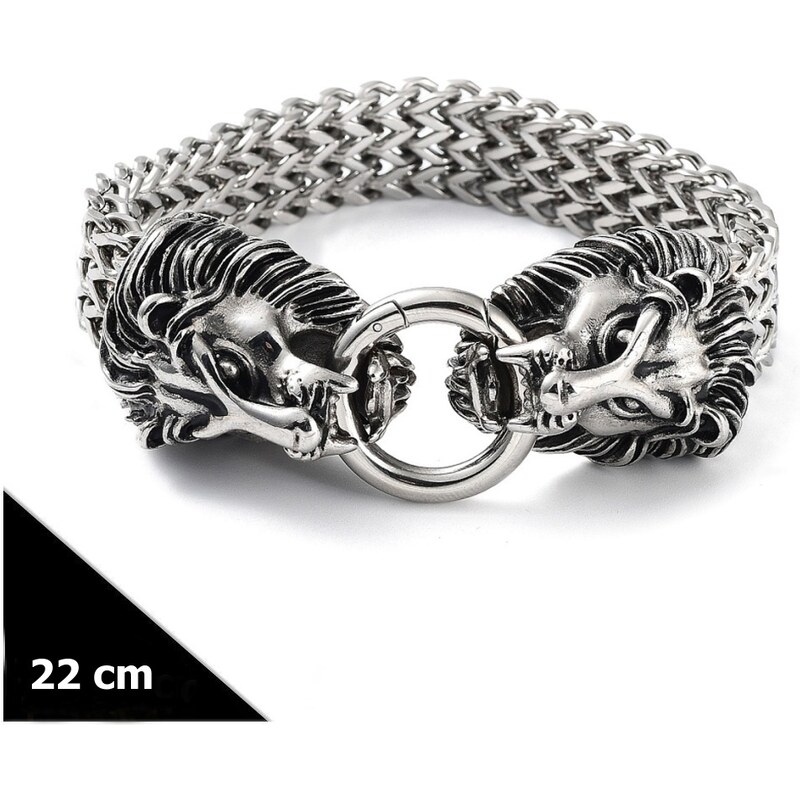 CITY STORM Pánsky náramok -Leonidas z chirurgickej ocele 66889063