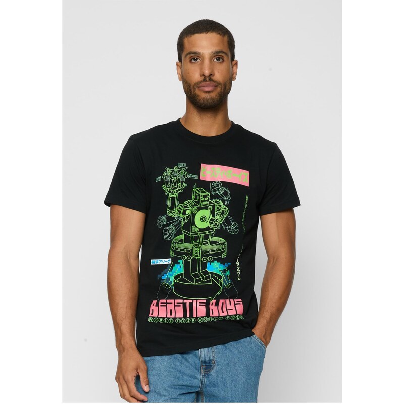 Merchcode Beastie Boys Robotic T-shirt Black 57100085